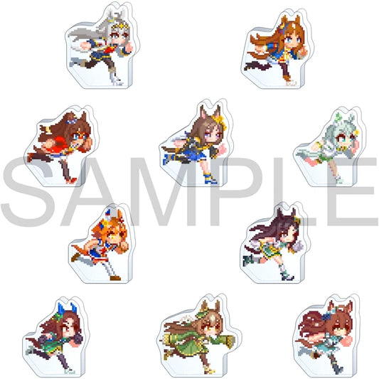 Umamusume: Pretty Derby Grass Wonder & Others All 10 Types Set Corotto! Acrylic Figure Collection Hot-Blooded Wacky Thanksgiving Festival! Vol.1 Acrylic Item [USED]