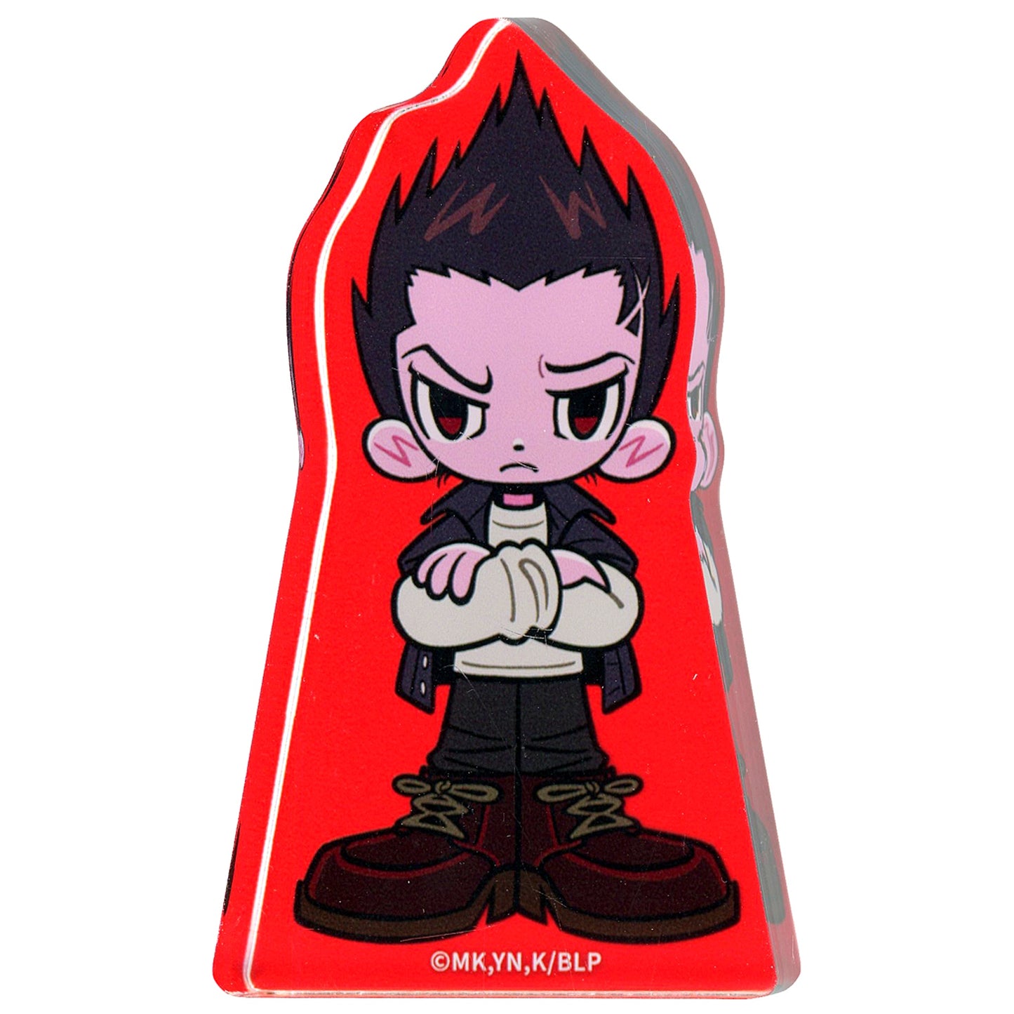 Shoei Barou Blue Lock in Tokyo Tower Mini Character Acrylic Block [USED]