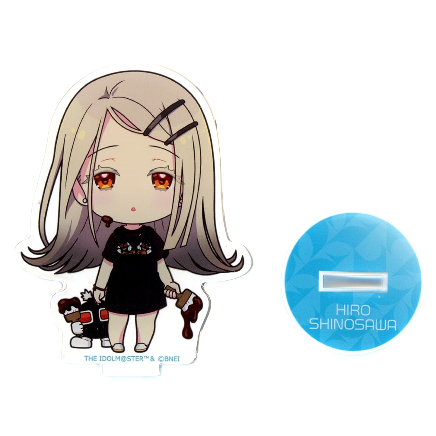 Hiro Shinosawa Gakuen Idolmaster Trading Acrylic Stand Bakudan Yaki Honpo [USED]