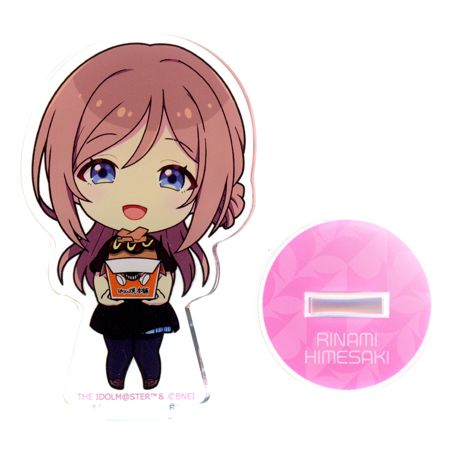 Rinami Himesaki Gakuen Idolmaster Trading Acrylic Stand Bakudanyakihonpo [USED]