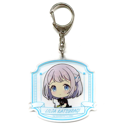 Lilja Katsuragi Gakuen Idolmaster x Bakudanyaki Honpo Trading Acrylic Keychain [USED]