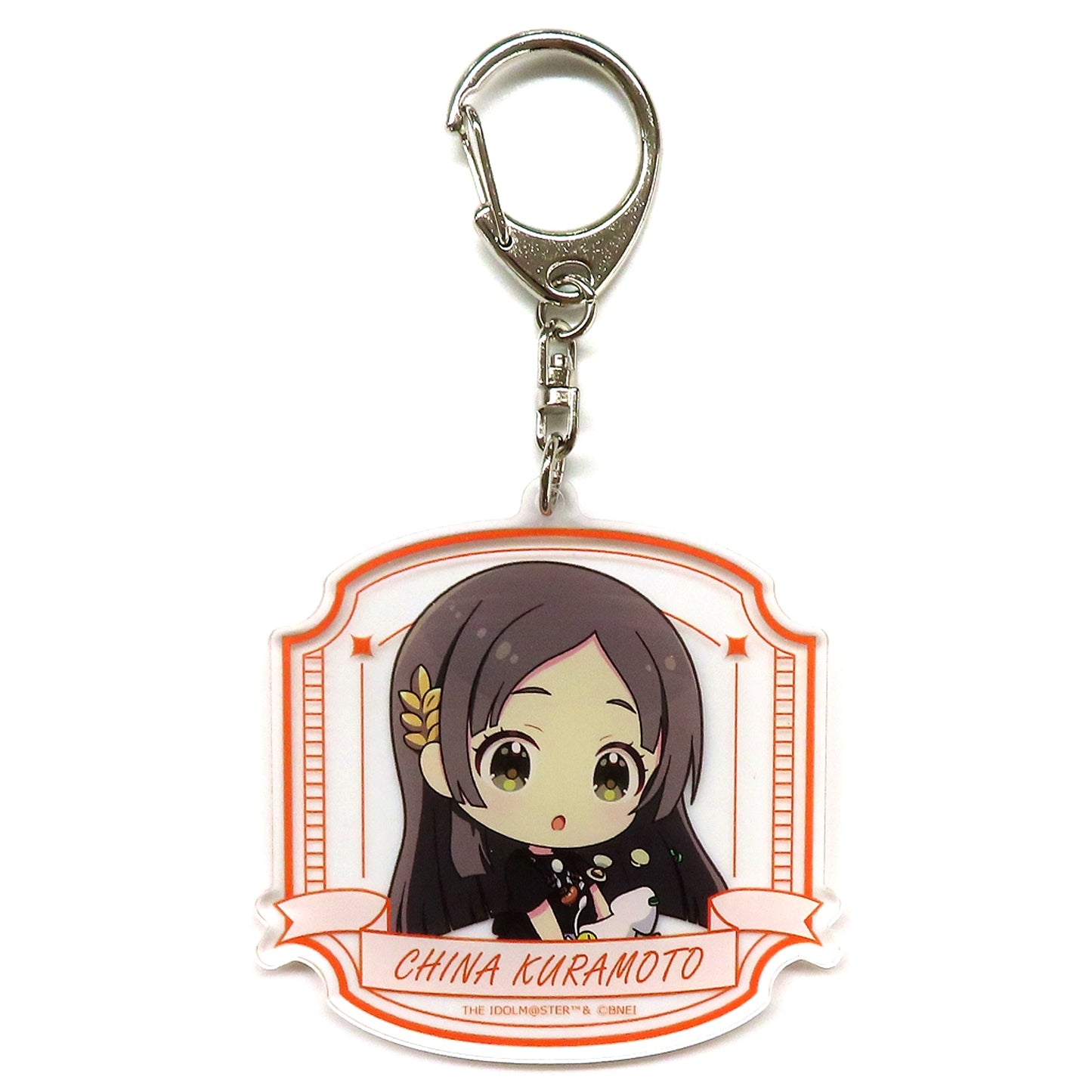 China Kuramoto Gakuen Idolmaster x Bakudanyaki Honpo Trading Acrylic Keychain [USED]