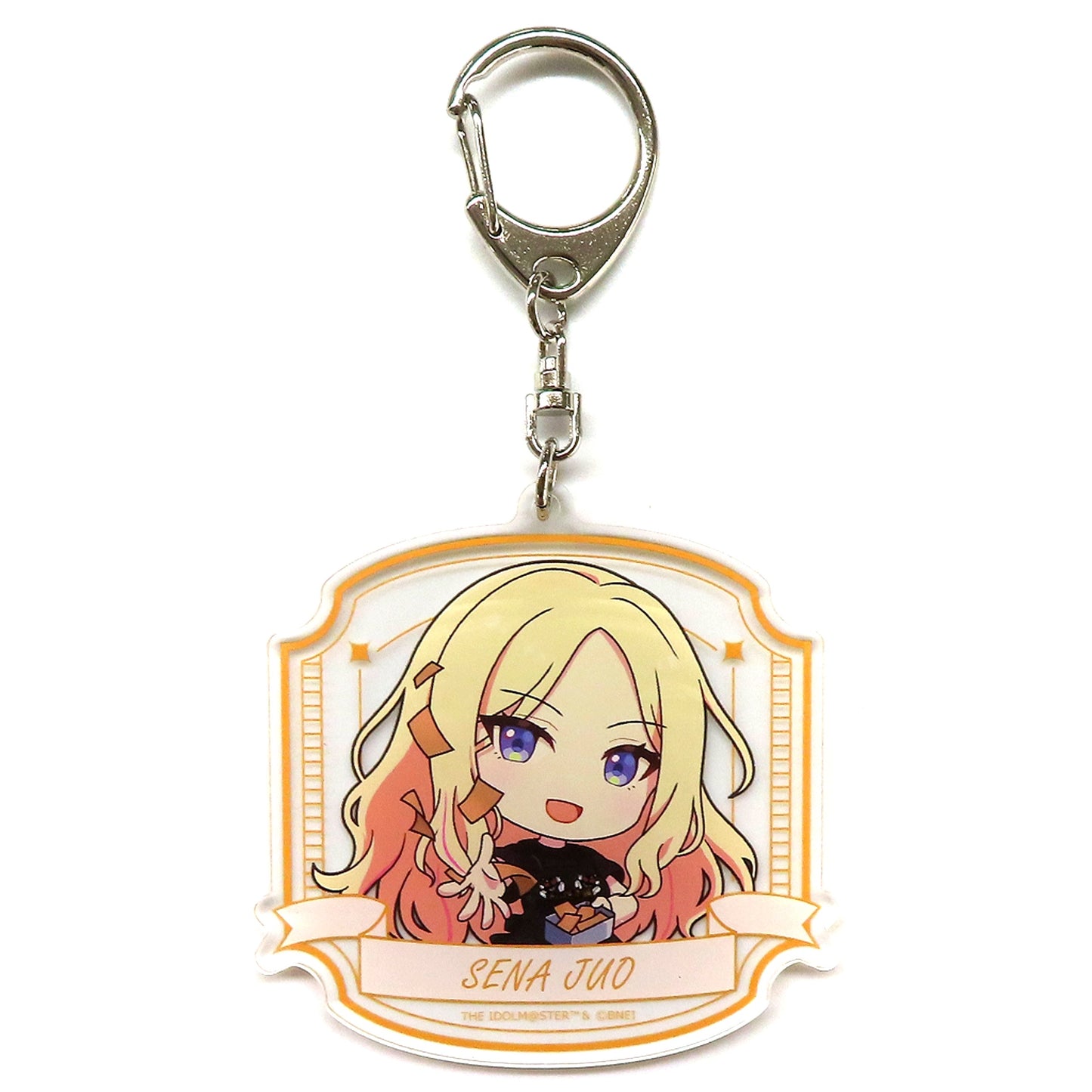 Sena Juo Gakuen Idolmaster x Bakudanyaki Honpo Trading Acrylic Keychain [USED]