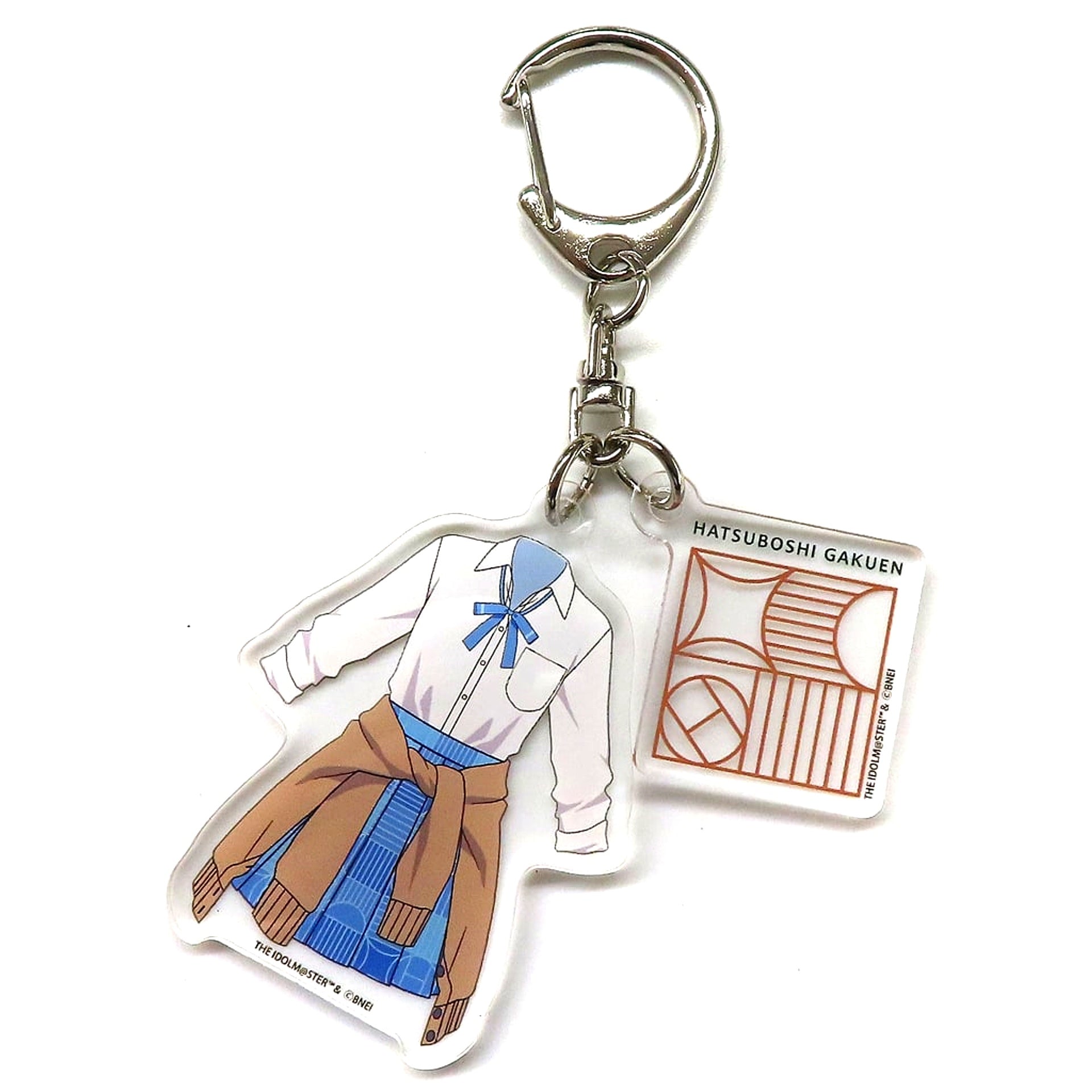 Kiyoka Shiun Gakuen Idolmaster Costume Acrylic Charm Bakudanyaki Honpo Ikebukuro Store Ltd POP UP [USED]