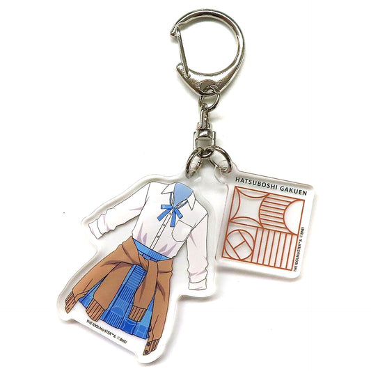 Kiyoka Shiun Gakuen Idolmaster Costume Acrylic Charm Bakudanyaki Honpo Ikebukuro Store Ltd POP UP [USED]