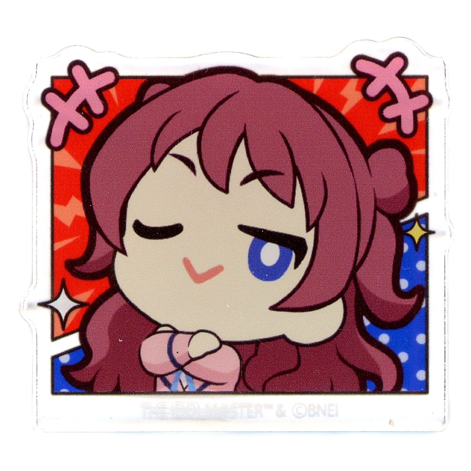 Saki Hanami Gakuen Idolmaster Bakudanyaki Honpo Ikebukuro Limit POP UP Trading Block Figure [USED]