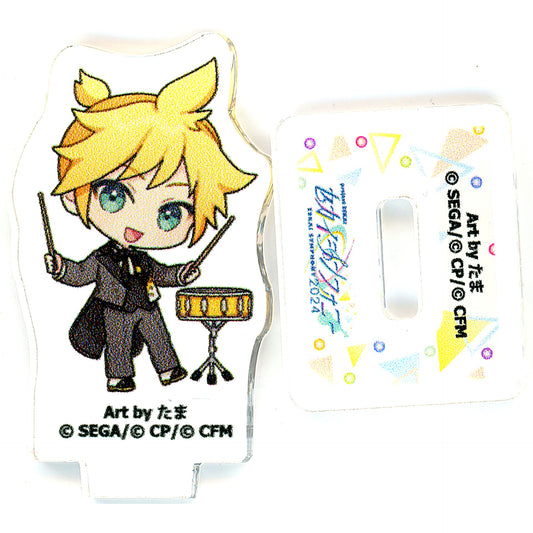 Kagamine Len Trading Mini Acrylic Stand A Hatsune Miku: Colorful Stage! Sekai Symphony 2024 [USED]