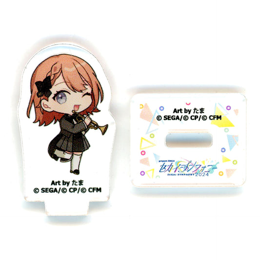 Minori Hanasato MORE MORE JUMP! & Wonderlands x Showtime Project Sekai Sekai Symphony 2024 Trading Mini Acrylic Stand C [USED]