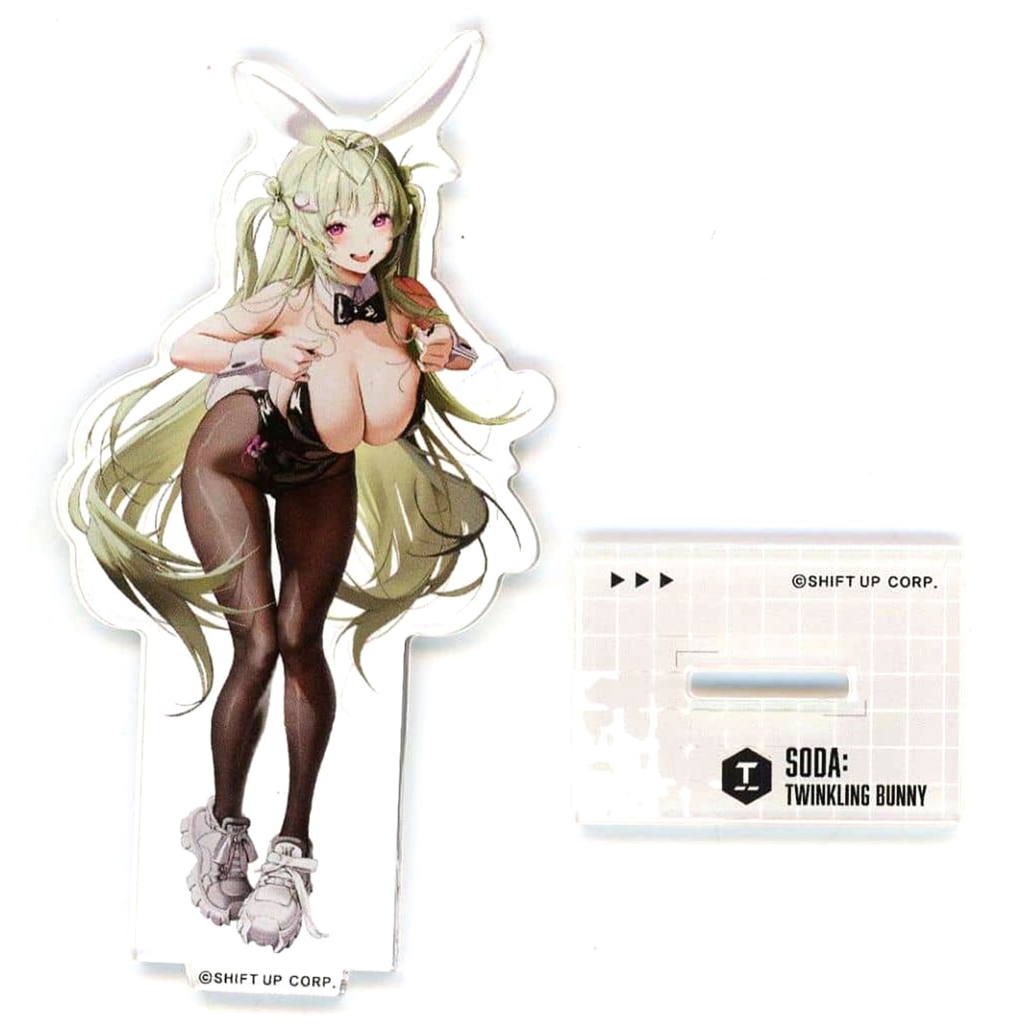 Soda GODDESS OF VICTORY: NIKKE Twinkle Bunny Acrylic Stand MEGA NIKKE STORE TOKYO Limited [USED]