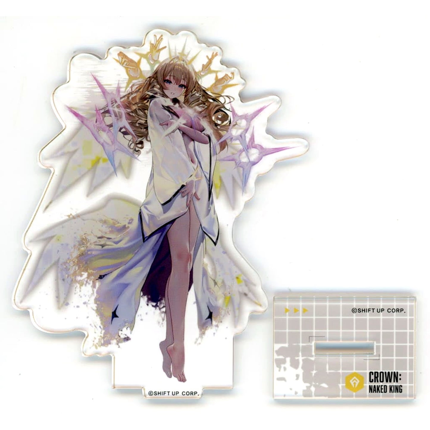 Crown GODDESS OF VICTORY: NIKKE Naked King Acrylic Stand MEGA NIKKE STORE TOKYO Limited [USED]