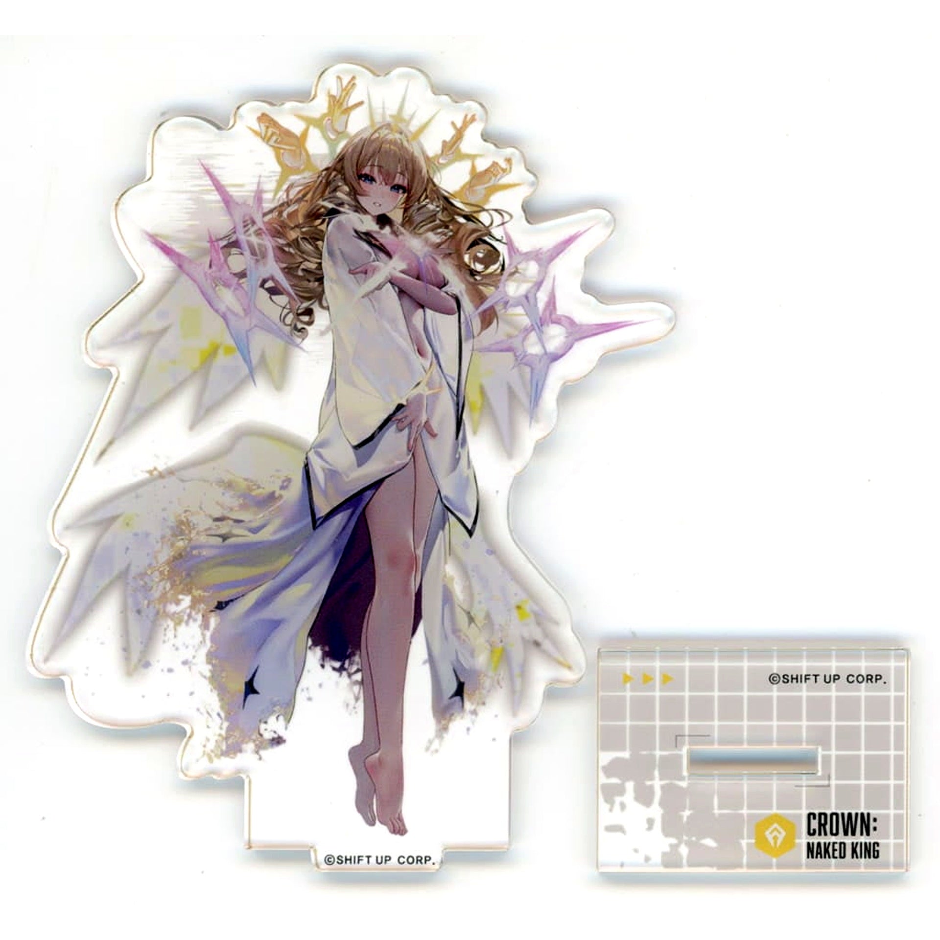 Crown GODDESS OF VICTORY: NIKKE Naked King Acrylic Stand MEGA NIKKE STORE TOKYO Limited [USED]