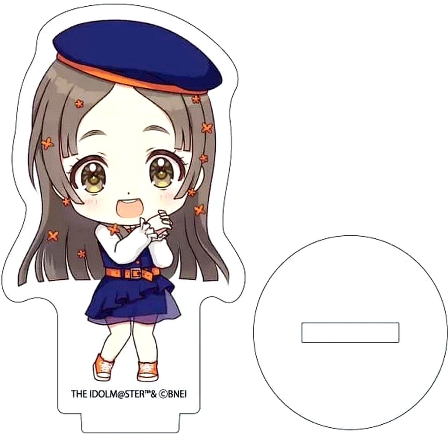 China Kuramoto 01 Similar Look Outfit Ver. Mini Character Illustration Gakuen Idolmaster Goods Fair in Gamers Acrylic Petit Stand [USED]