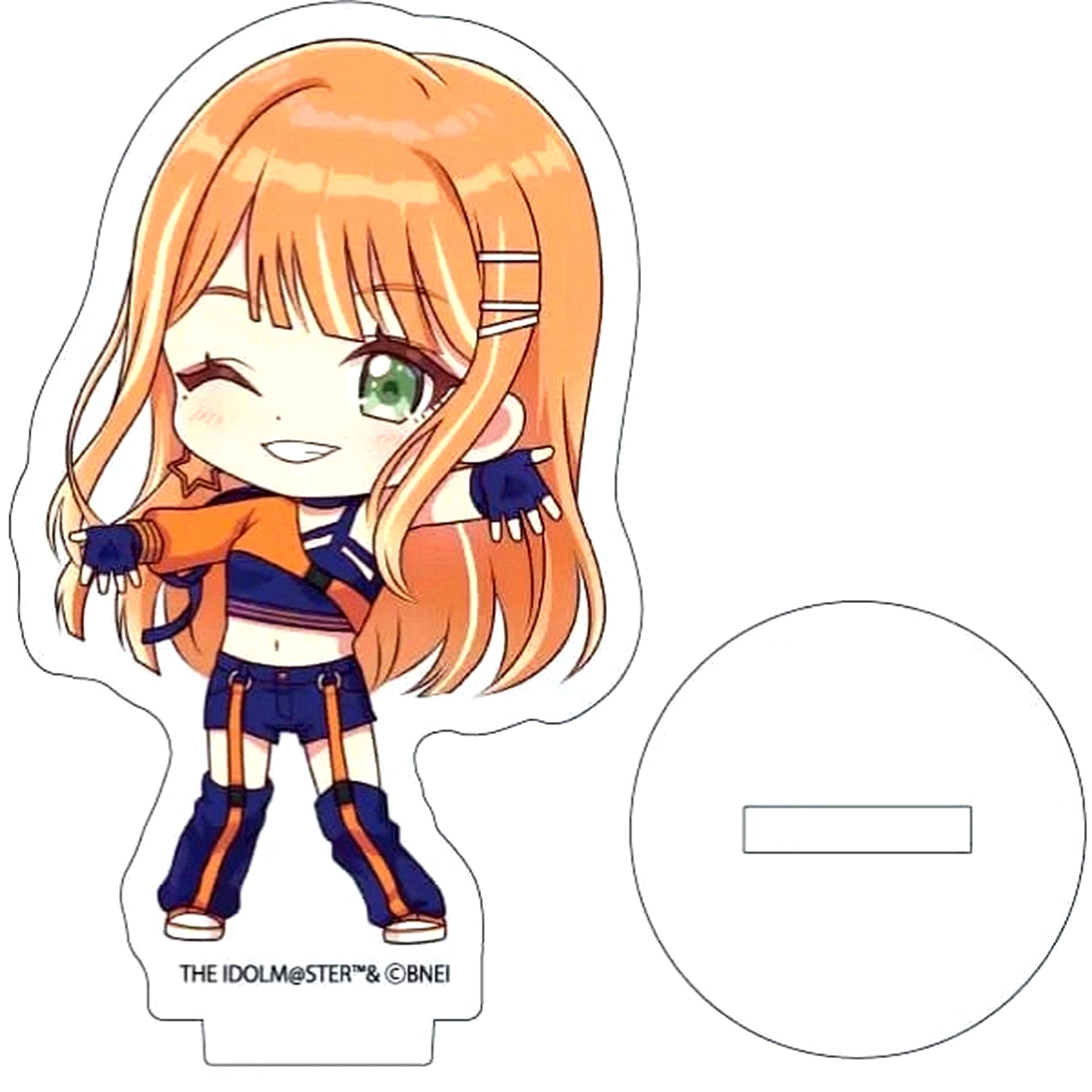 Sumika Shiun 01 Similar Look Outfit Ver. Mini Character Illustration Gakuen Idolmaster Goods Fair in Gamers Acrylic Petit Stand [USED]