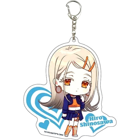 Hiro Shinosawa Gakuen Idolmaster Goods Fair in Gamers Big Acrylic Keychain Similar Look Outfit Ver. Mini Character Illustration [USED]