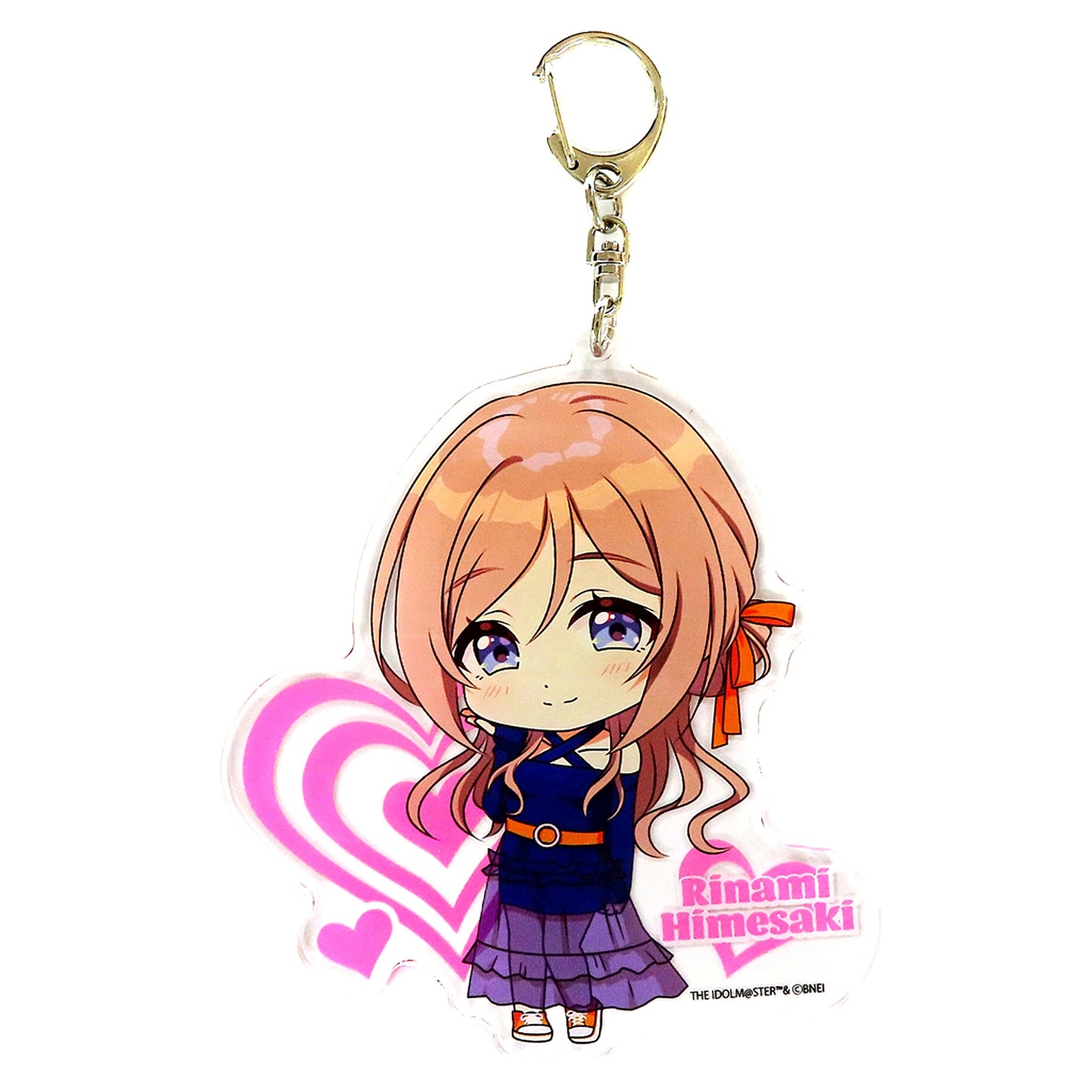 Riina Himesaki Gakuen Idolmaster Big Acrylic Keychain Similar Look Outfit Ver. Mini Character Illustration Goods Fair in Gamers [USED]