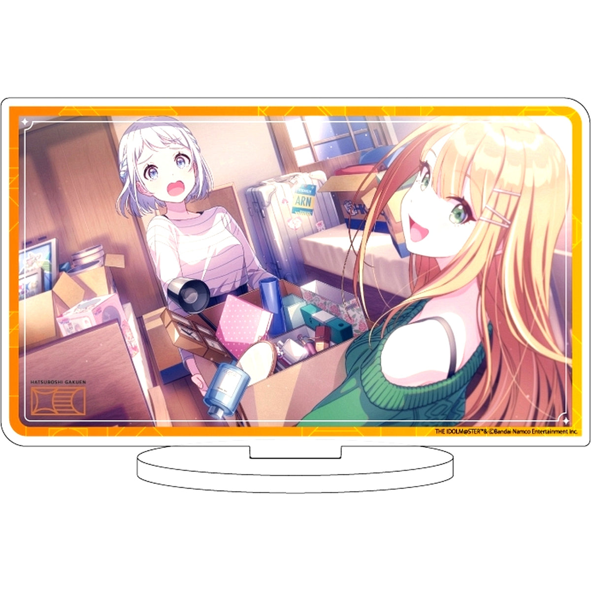 Design M Official Illustration Acrylic Stand Gakuen Idolmaster Goods Fair in Gamers [USED]
