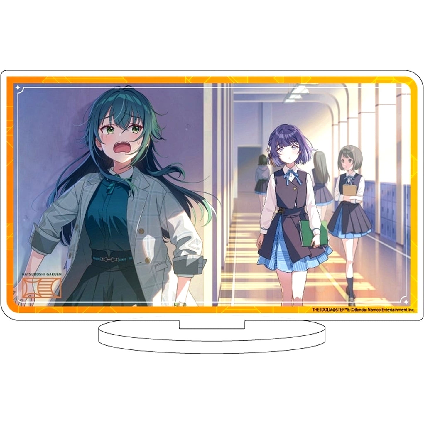 Design R Gakuen Idolmaster Acrylic Stand Official Illustration Gamers Goods Fair [USED]