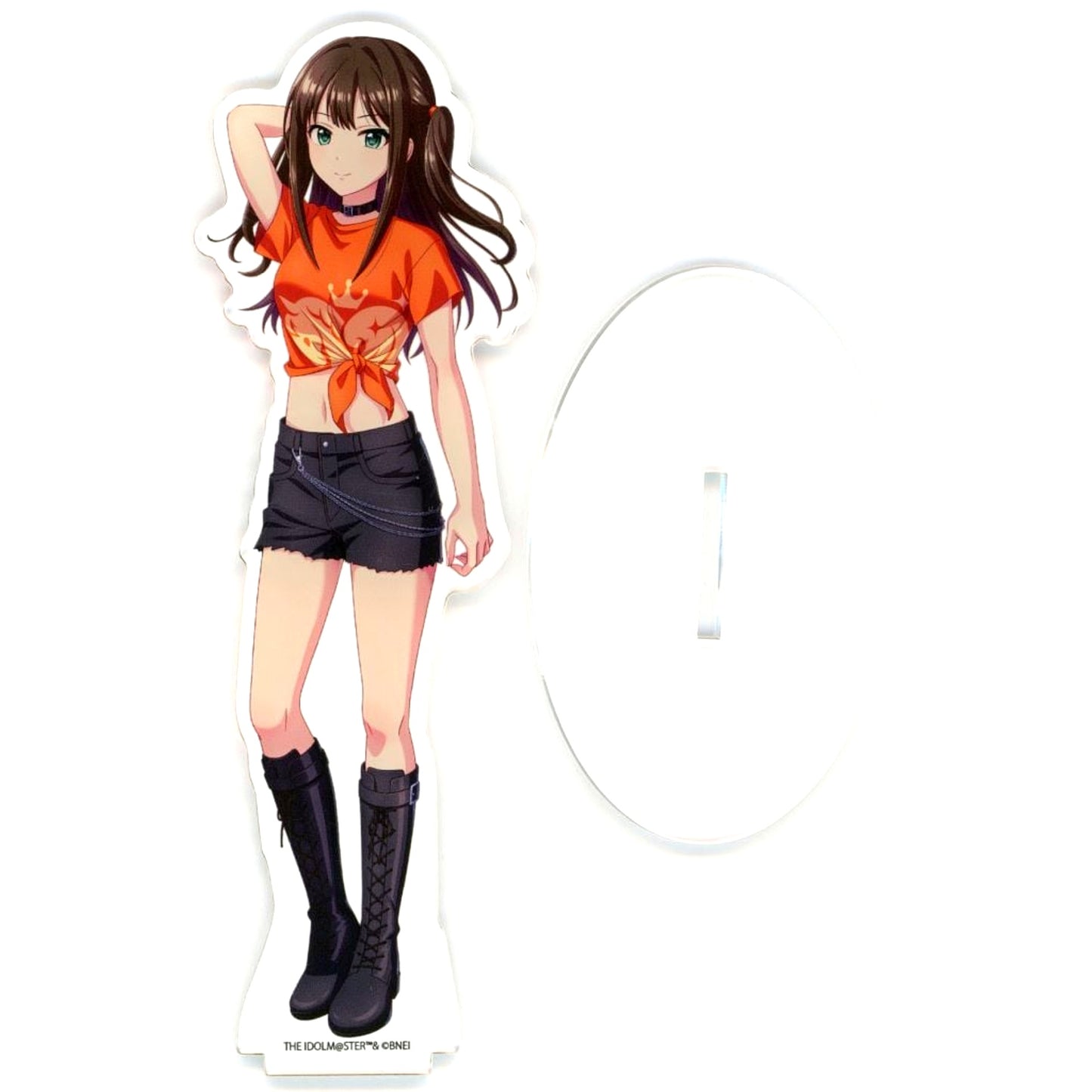 Rin Shibuya THE IDOLM@STER Cinderella Girls Acrylic Stand Original T-Shirt ver. Drawn Gamers [USED]