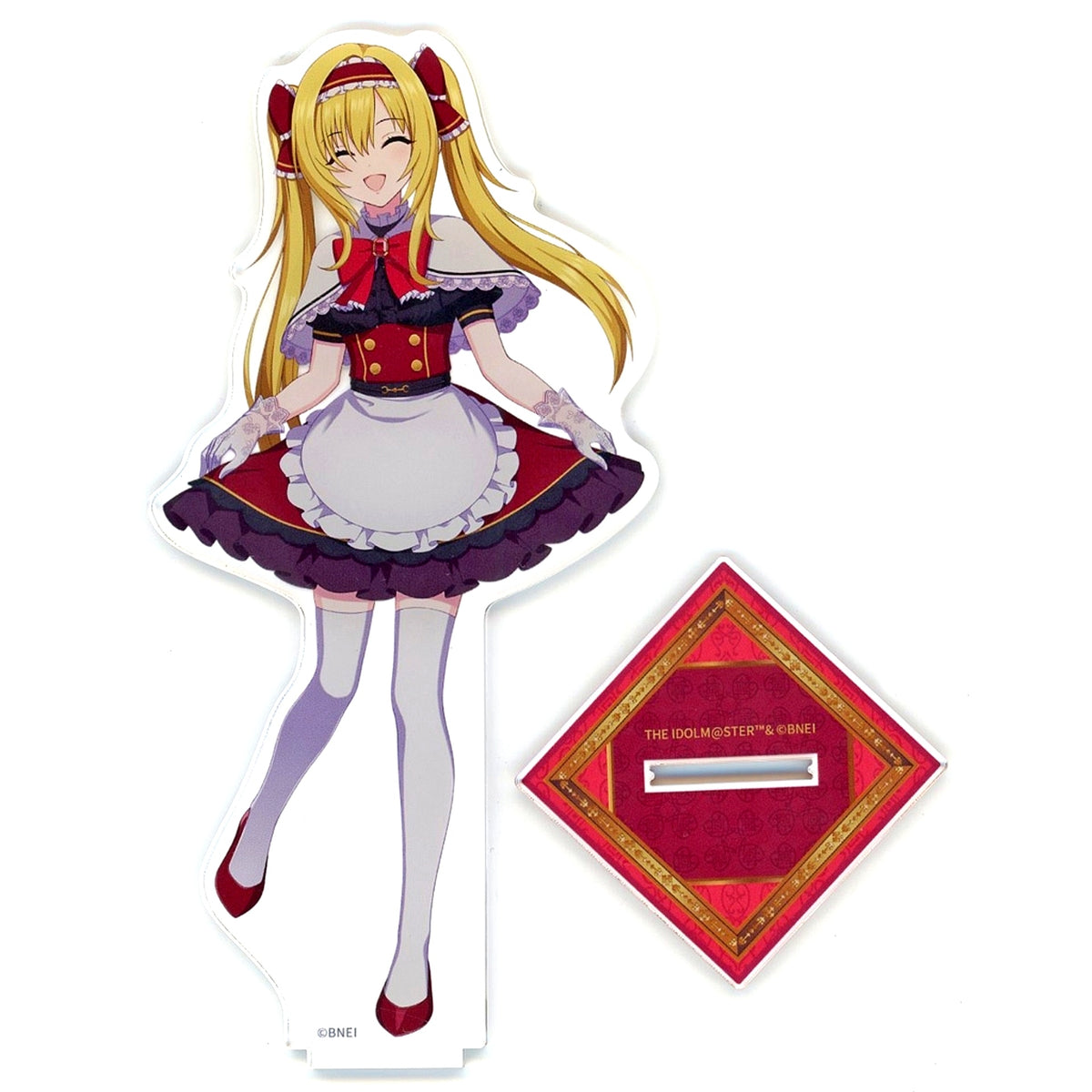 Chitose Kurosaki Illustrated Acrylic Stand Portrait Ver. THE IDOLM@STER Cinderella Girls Popup Shop AmiAmi [USED]
