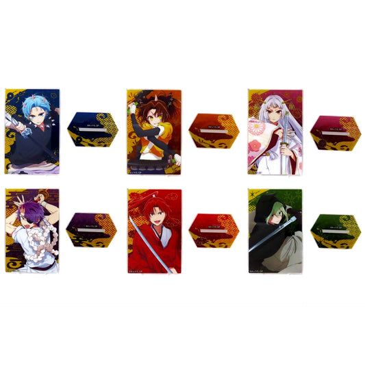 Set of 6 Oshi no Ko Acrylic Stage Bromide with Stand [USED]