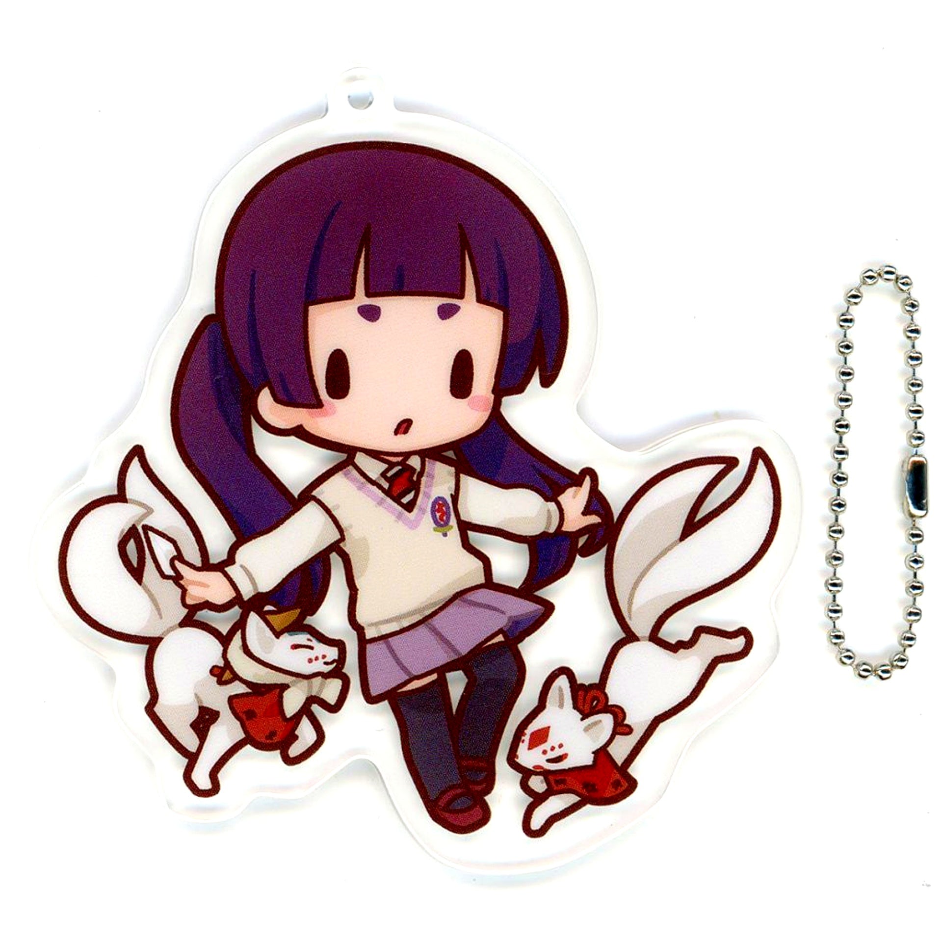 Izumo Kamiki Blue Exorcist Shimane Illuminati Saga Fuwapuchi Acrylic Keychain [USED]