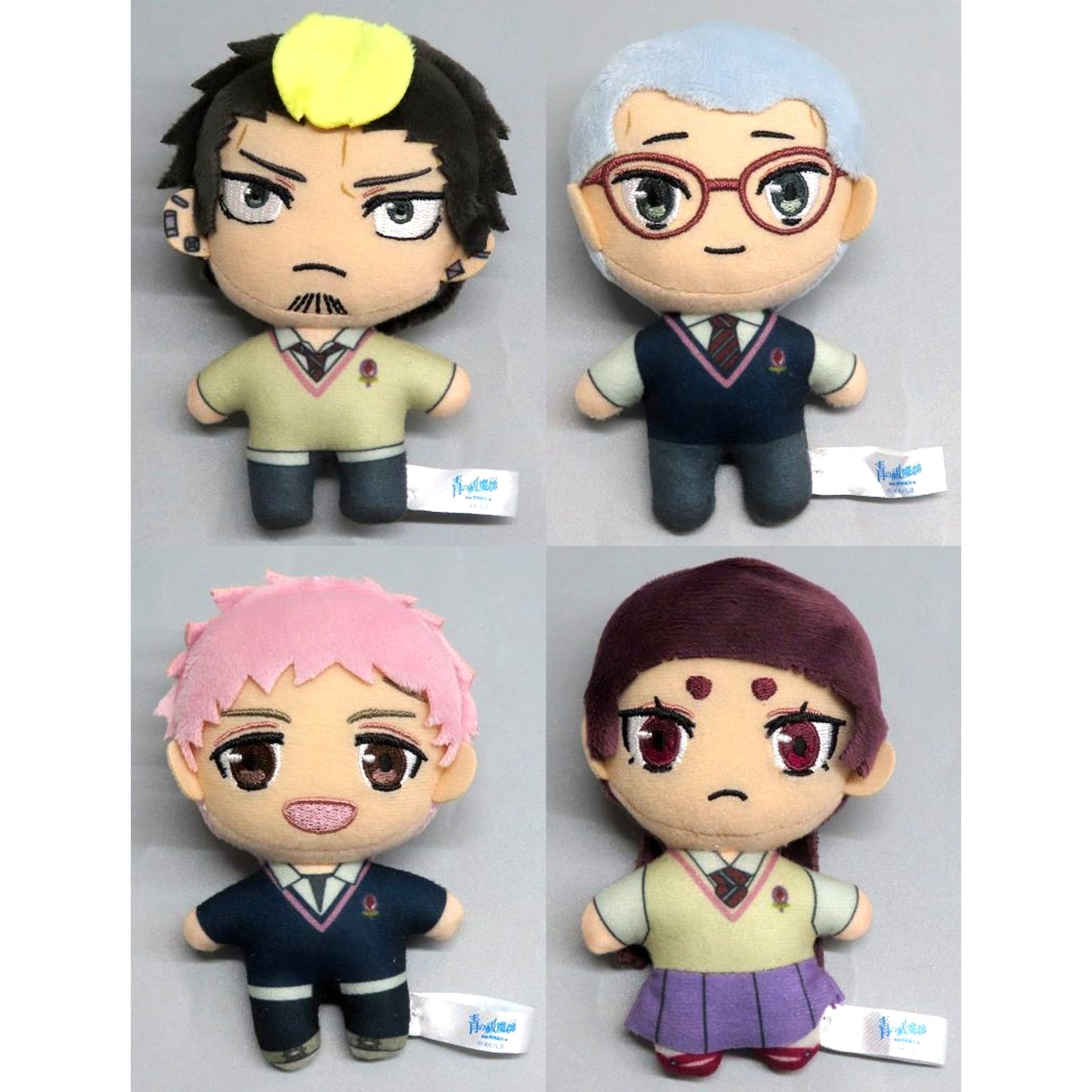 Set of 4 Blue Exorcist Shimane Illuminati Saga Mascot Vol.2 EX [USED]