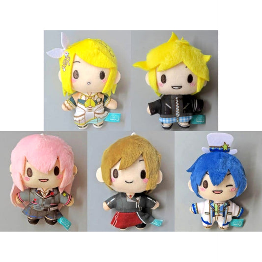 Hatsune Miku: Colorful Stage! Kagamine Rin Stage SEKAI & Others All 5 Types Set Fuwapuchi Mascot Virtual Singer Brand New World EX Mascot [USED]