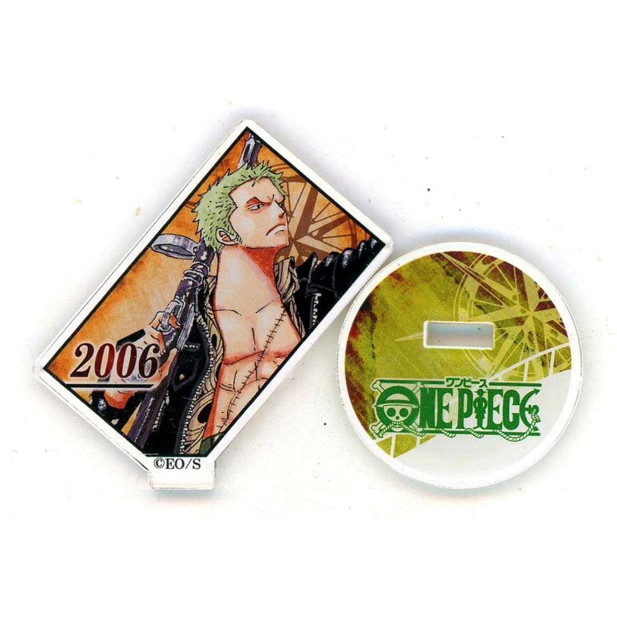 Roronoa Zoro 2006 One Piece Acrylic Character Collection ZORO Vol. 2 [USED]