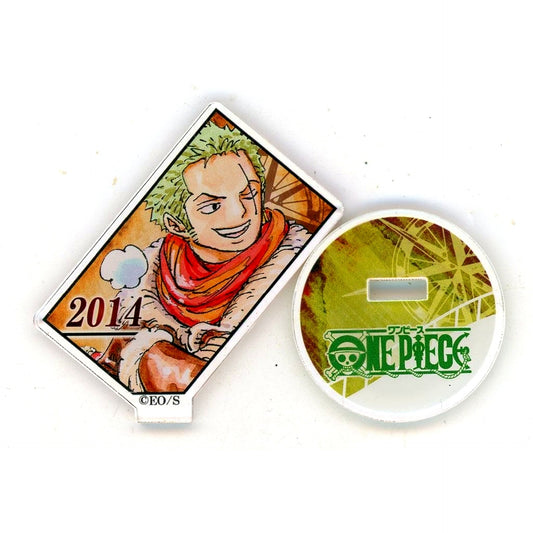 Roronoa Zoro 2014 Acrylic Character Collection ZORO Vol.2 One Piece [USED]