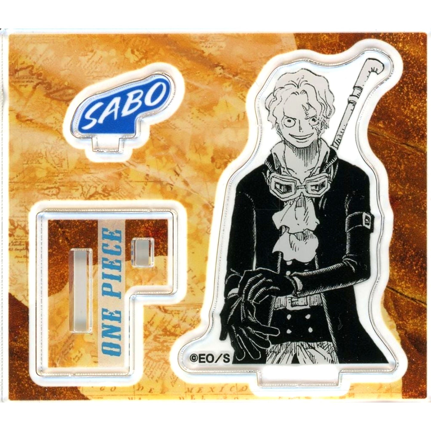 Sabo Die-cut No Hat Acrylic Figure Collection HEROES Sabo Vol.1 One Piece [USED]