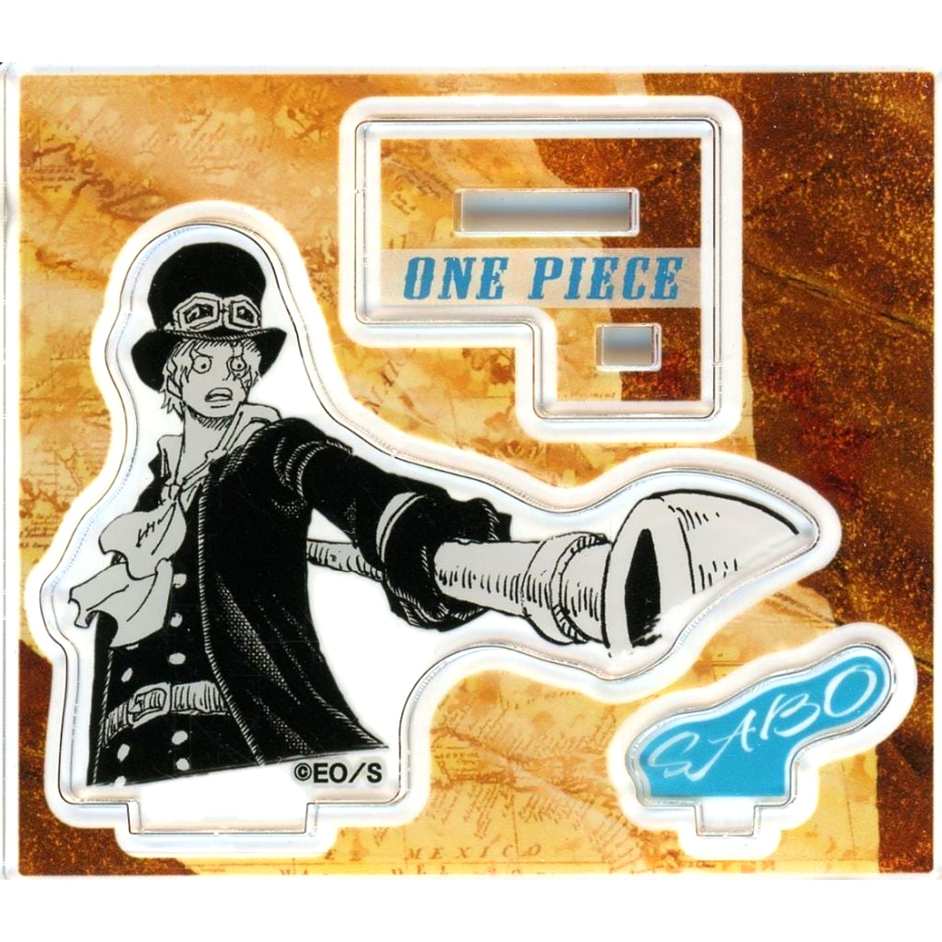 Sabo Die-cut Iron Pipe in Left Hand Acrylic Figure Collection HEROES Sabo Vol.1 One Piece [USED]