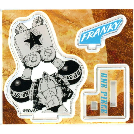 Franky Die-Cut New World One Piece Acrylic Figure Collection HEROES Vol.1 [USED]