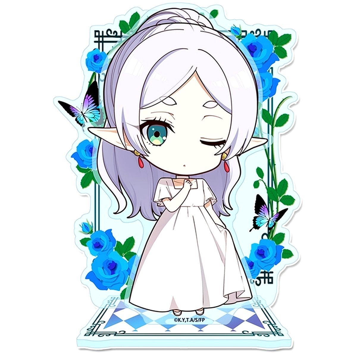 Frieren Social Season Ver. Petitchoko Acrylic Stand Frieren: Beyond Journey's End [USED]