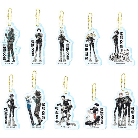 Kaiju No. 8 & Others Kaiju No. 8 All 10 Types Set Acrylic Keychain Collection Yurusta [USED]