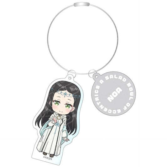 Noa Minakami Chibi Ver. A Salad Bowl of Eccentrics Wire Keychain [USED]