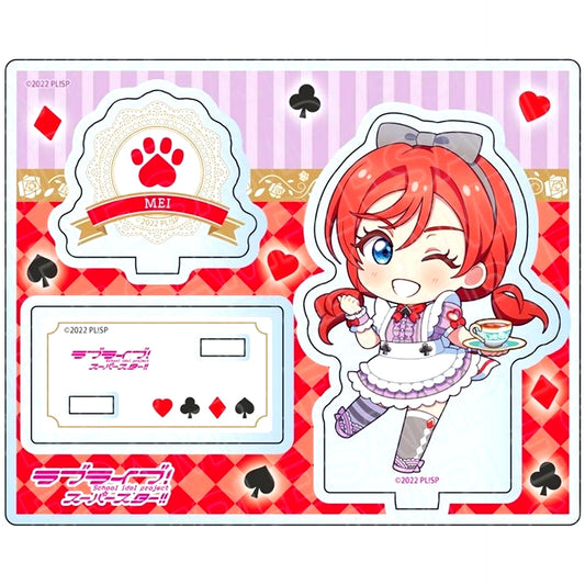 Mei Yoneme Tea Salon Maid Chibi Ver. Acrylic Stand Love Live! Superstar!! [USED]