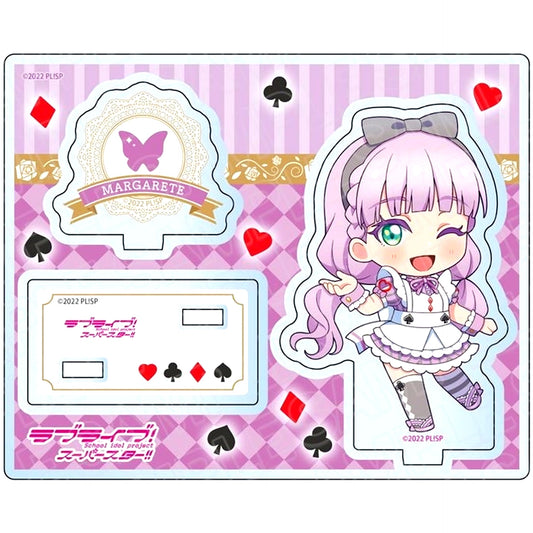 Wien Margarete Tea Salon Maid Chibi Ver. Love Live! Superstar!! Acrylic Stand [USED]