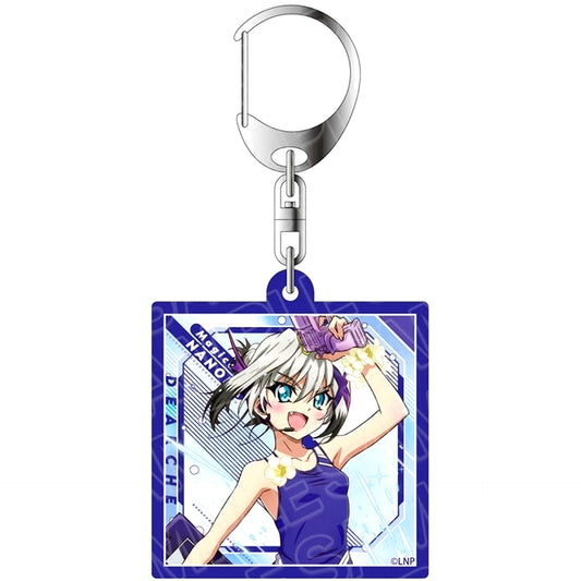 Dearche Water Survival Game Ver. Magical Girl Lyrical Nanoha Series Hologram Acrylic Keychain [USED]