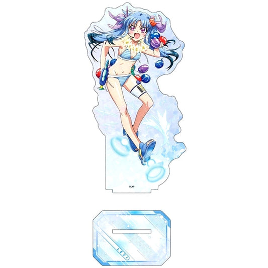 Levi The Slasher Hologram Big Acrylic Stand Water Survival Game Ver. Magical Girl Lyrical Nanoha Series [USED]