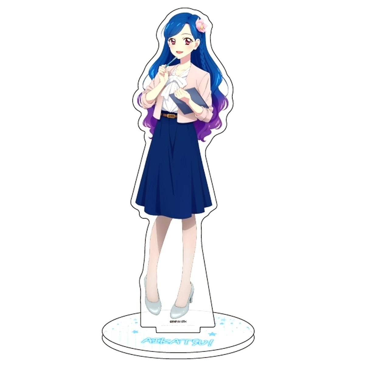 Sora Kazesawa 15. Office Girl Ver. Illustration Acrylic Stand Aikatsu! [USED]