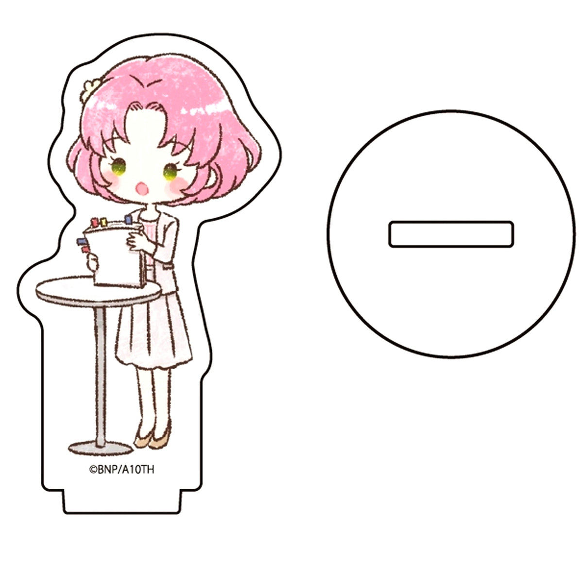 Sakura Kitaoji Aikatsu! Acrylic Petit Stand 05. Office Girl Ver. GraphArt Illustration [USED]
