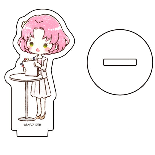 Sakura Kitaoji Aikatsu! Acrylic Petit Stand 05. Office Girl Ver. GraphArt Illustration [USED]