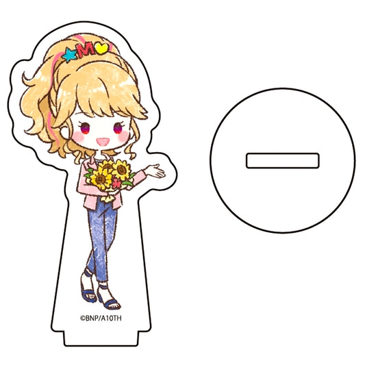 Mikuru Natsuki 06. Office Girl Ver. Aikatsu! Acrylic Petit Stand GraffArt Illustration [USED]