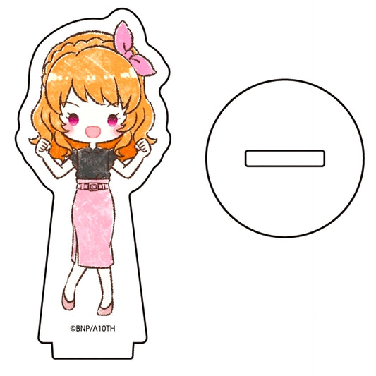 Akari Ozora 06. Office Girl Ver. Aikatsu! Acrylic Petit Stand GraffArt Illustration [USED]