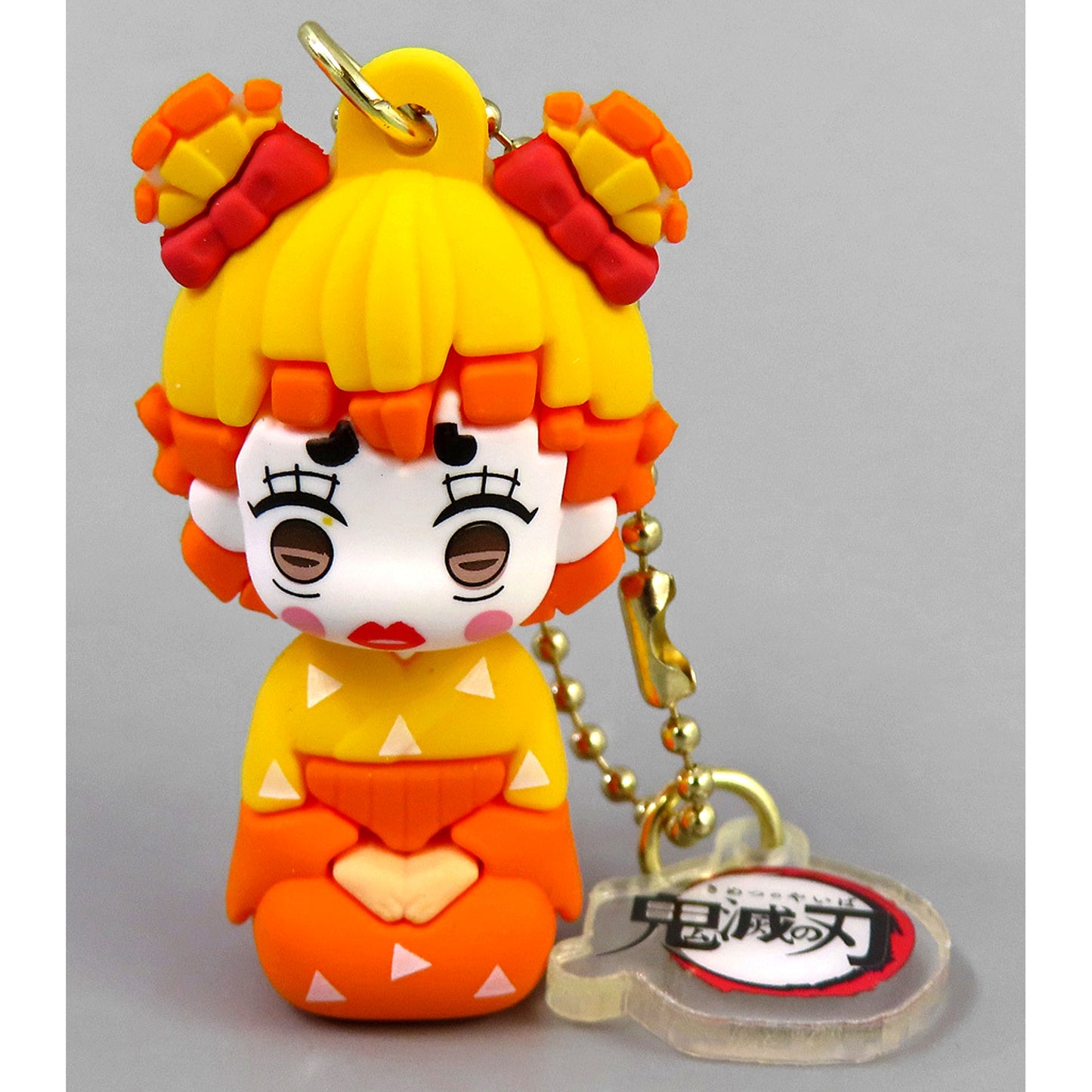 Zenitsu Agatsuma Demon Slayer Kimetsu no Yaiba Collectible Keychain Universal Studios Japan USJ Limited [USED]