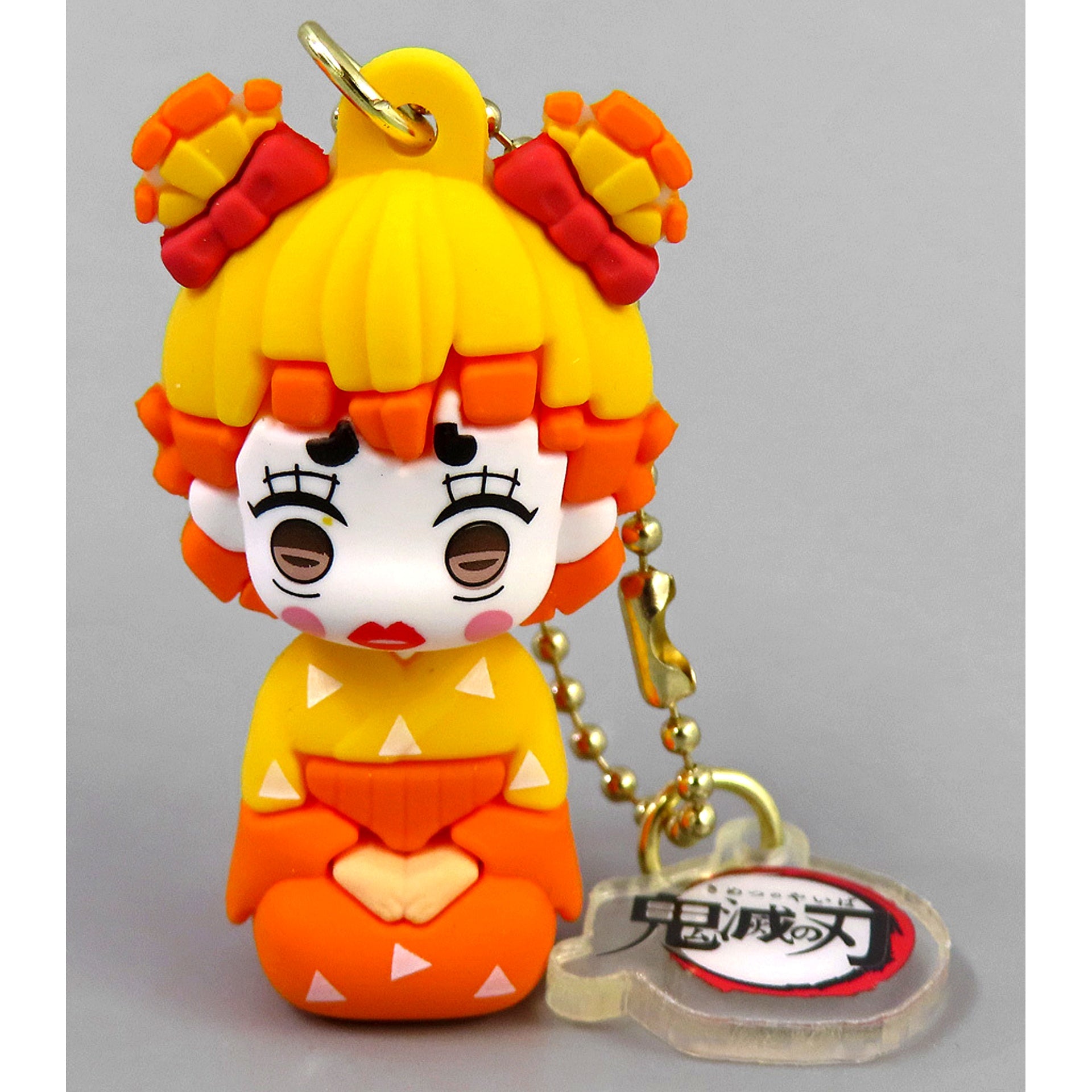 Zenitsu Agatsuma Demon Slayer Kimetsu no Yaiba Collectible Keychain Universal Studios Japan USJ Limited [USED]