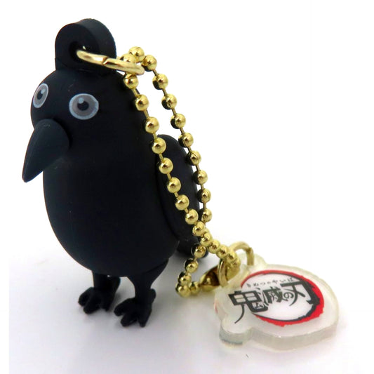 Kasugai Crow Demon Slayer Kimetsu no Yaiba Collectible Keychain Universal Studios Japan USJ Limited [USED]