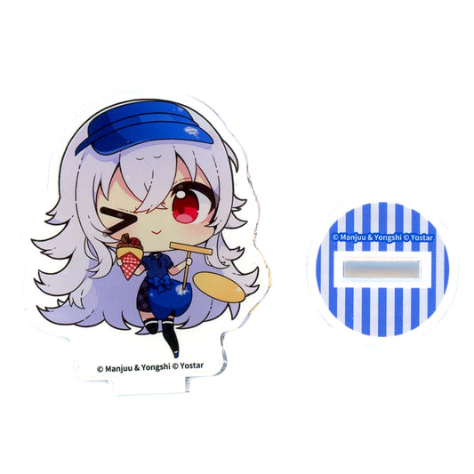 Graf Zeppelin Mini Character Trading Acrylic Stand Azur Lane Marion Crepes [USED]