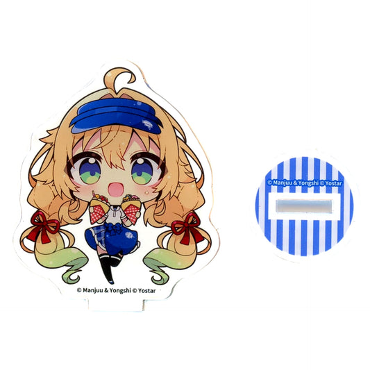 Le Temeraire Mini Character Trading Acrylic Stand Azur Lane Marion Crepes [USED]