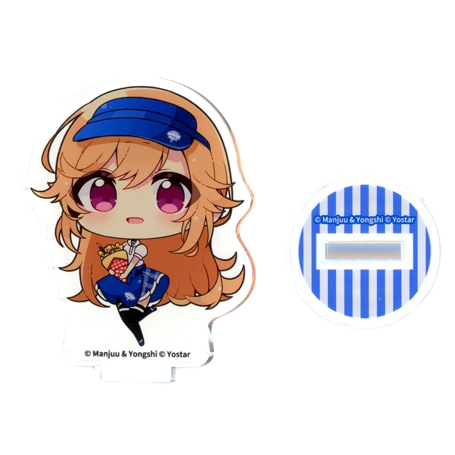 Richelieu Mini Character Trading Acrylic Stand Azur Lane Marion Crepes [USED]